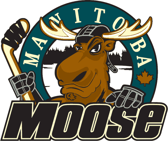 Manitoba Moose 2001 02-2004 05 Primary Logo iron on heat transfer